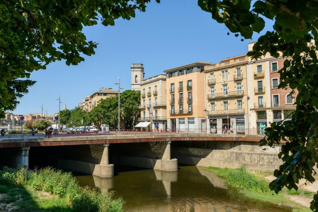 APG Plaça Catalunya Gérone Extérieur photo